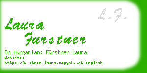 laura furstner business card